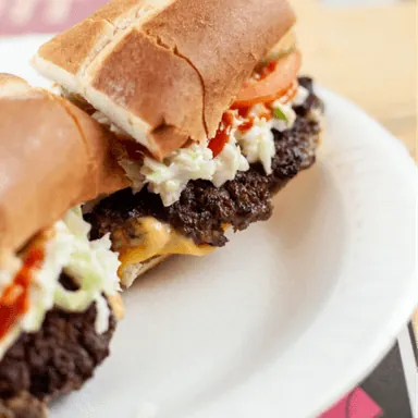 LOTTA BURGER WITH CHEESE